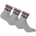 Socken 3 Paar grau 35-38