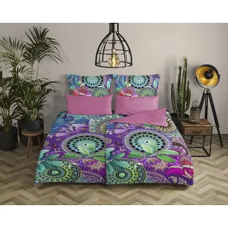 HIP Axelle Mandala Bunt 200 x 200 cm + 2 x 80 x 80 cm