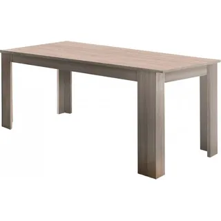 Ausziehbarer Esstisch Natan, Ausziehbare Konsole bis zu 12 Sitzplätze, ausziehbare Konsole 100% Italy, cm 160/210x90h75, Perlulme - Braun