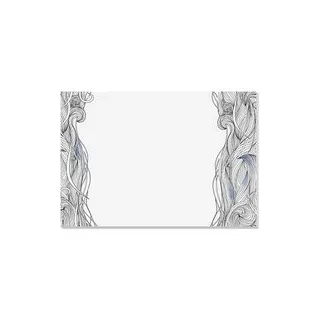 SIGEL Schreibtischunterlage Relax ohne Kalendarium weiß Papier 59,5 x 41,0 cm, 30 Blatt