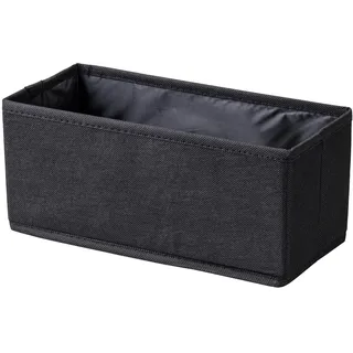 Fackelmann Aufbewahrungskorb B.PARIS 13 x 28 x 12 cm schwarz