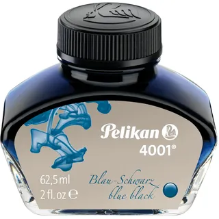 Pelikan Tinte 4001 Blau-Schwarz 62,5 ml, 1 Glas