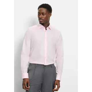 Olymp Langarmhemd »Level Five« Under-Button-down-Kragen, Businesshemd, body fit, fein strukturiert