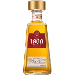 1800 Reposado Tequila | Feiner Blend aus fassgelagertem Tequila | Hergestellt aus 100% blauer Weber-Agave | Von Hand geerntet | 38% vol. | 0,7l