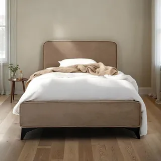 Idimex Polsterbett Lavoro 90X200 Cm , Greige , Textil , Mode , 90x200 cm , Schlafzimmer, Betten, Polsterbetten