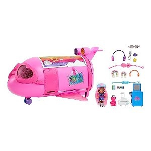 Barbie Extra Fly &#8211; Luxuriöses pinkes Flugzeug mit Mini Puppe und 15 Zubehörteilen um 26,16 € statt 49,07 €