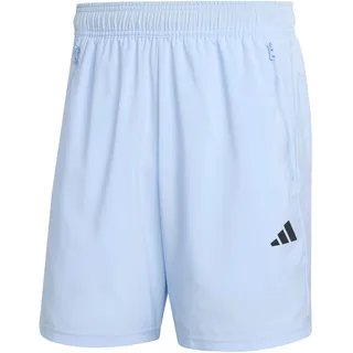 adidas Herren Train Essentials Woven Training Shorts, Glow Blue/Black, M 9 inch