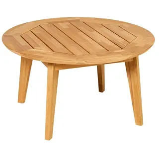 Beistelltisch Diana Mosaik-Teak - 80 cm rund