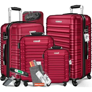 Kesser Koffer-Set 4-tlg. rot