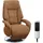 Relaxsessel Textil x 111 x Cognac mit Fernbedienung