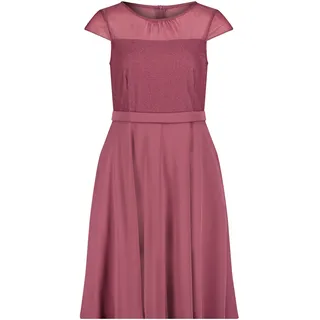 Cocktailkleid VERA MONT "Cocktailkleid kurzarm", Damen, Gr. 38, EURO, rot (sweet bloom), Obermaterial: 100% Polyester PES., Kleider Cocktailkleid