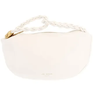 Ted Baker Damen S282312ivoryo/S Hobo-Tasche aus Leder, mittelgroß, elfenbeinfarben