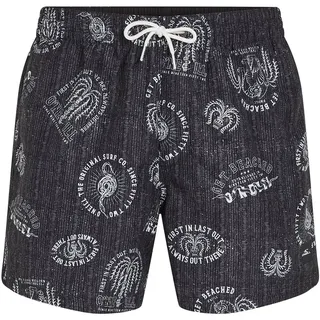 O ́neill Cali Print 15 ́ ́ Badeshorts - Black Mystical - M