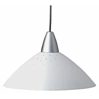 Brilliant Logo 1-flg. 35 cm rund Weiß/Metall