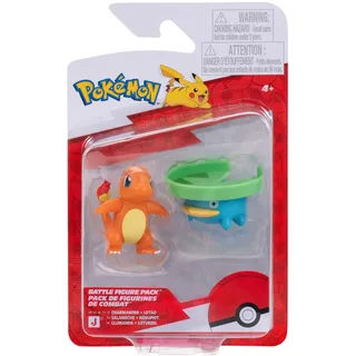 Pokémon Battle Figure 2-Pack Charmander & Lotad