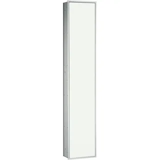 EMCO asis 300 Schrankmodul 1-türig 300 x 60 x 40 cm Grau/Aluminium Glas
