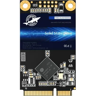 DOGFISH Msata SSD 16GB Sata3 Internal Soild State Drive Mini Sata SSD Disk (16GB, MSATA)