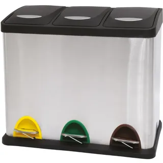 MSV Mülltrennsystem 60 l Schwarz