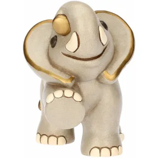 THUN, Elefant Elly aus Keramik, handverziert, große Version, 15 x 11,2 x 14,8 cm