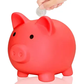 L&W Luck Sparschwein Glücksschwein, Bruchsicheres Spardose, Münzen, Kleingeld,für Hochzeit, Weihnachten, Halloween,Money Box,Niedliche Accessoires