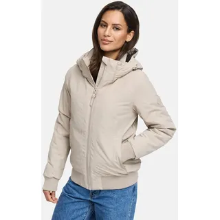 Marikoo Winterjacke »Marikoo Mooni Damen Herbst Caban Jacke N084«, grau