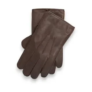 Polo Ralph Lauren für Herren. 449959451002 Touchscreen-Handschuhe aus Leder, braun (L), Lässig, Klassisch