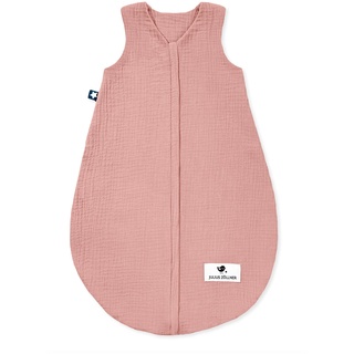 Schlafsack Musselin rosa, 86