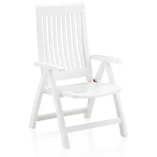 Kettler Roma Multipositionssessel Kunststoff Weiß