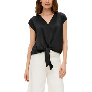 s.Oliver Damen Bluse ärmellos, Schwarz 9999, 36
