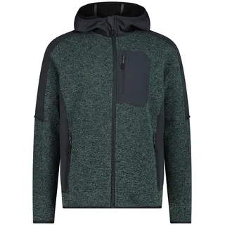 CMP Herren Fleecejacke MAN JACKET FIX HOOD 35H1787-07FU 52 - Musk-Antracite - 52