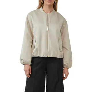 s.Oliver Satinierter Oversize-Blouson mit elastischem Saum