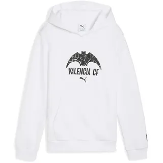 Puma Valencia Cf Football Culture Junior-kapuzenpullover - PUMA White - 15-16 Jahre