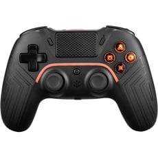 Bild GAMING Wireless PS4 & PC Controller Controller PlayStation 4, PC, Android, iOS Schwarz