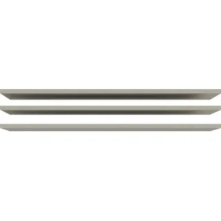 FORTE Einlegeboden 3 tlg. Set, Breite 117 cm, grau