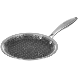 KASANOVA 1 DREIFACH-KRAPFPFANN 20 CM 3 SCHICHTEN, Edelstahl Aluminium