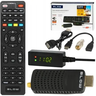 Blow Dvb-t2 7000fhd H.265 Mini Dvb-t-tuner - Back