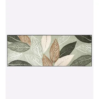 Fußmatte HEINE HOME Gr. 2, grün, beige, B:50cm H:7mm L:70cm, Kunstfaser, Polyamid, Teppiche, Fußmatte