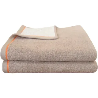 Dyckhoff Katze Handtuch 50 x 100 cm beige