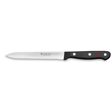 WÜSTHOF Gourmet Aufschnittmesser 14 cm, Schwarz