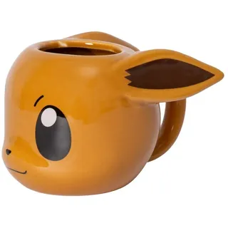 joojee GmbH Pokemon Evoli 3D Tasse, 500 ml