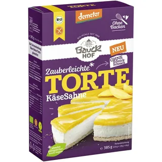 Bauckhof Torte Käse Sahne Backmix glutenfrei 385 g