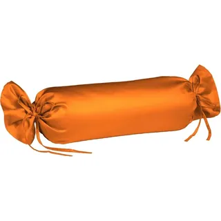 fleuresse Kissenbezüge "Colours" edler, bügelfreier Interlock-Jersey aus 100% Baumwolle, orange