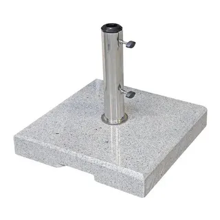Sonnenschirmständer Doppler 40,0 kg Granit quadratisch grau