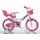 Unicorn Einhorn 16 Zoll RH 28 cm weiß/pink