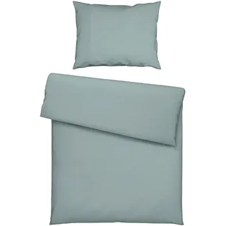 Esposa Bettwäsche , Salbeigrün , Textil , Uni , 140x200 cm , Textiles Vertrauen - Oeko-Tex® , pflegeleicht, atmungsaktiv, dicht gewebtes Garn , Heimtextilien, Bettwäsche & Leintücher, Bettwäsche