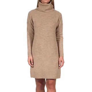 Only Strickkleid Langes Kleid Khaki S