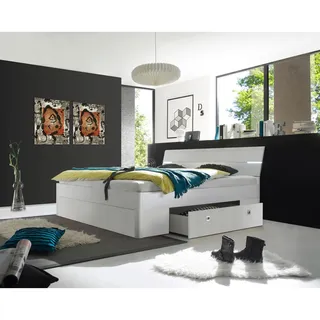 SchlafKONTOR Mars 180 x 200 cm weiß