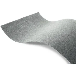 Kunstrasen "COMFORT Colours, Breite 133 cm, Gesamthöhe 7 mm, Made in Netherlands", grau (hellgrau), B:133cm L:850cm, Polyester, PRIMAFLOR-IDEEN IN TEXTIL, Teppiche, Kunstrasen, Rasenteppich, mit Drainage-Noppen, witterungsbeständig & wasserfest