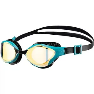 Arena Schwimmbrille Air-Bold Swipe Mirror gelb Einheitsgröße