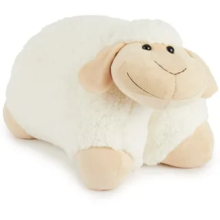 Bieco Kuscheltier Groß 45 x 45 cm Weiß